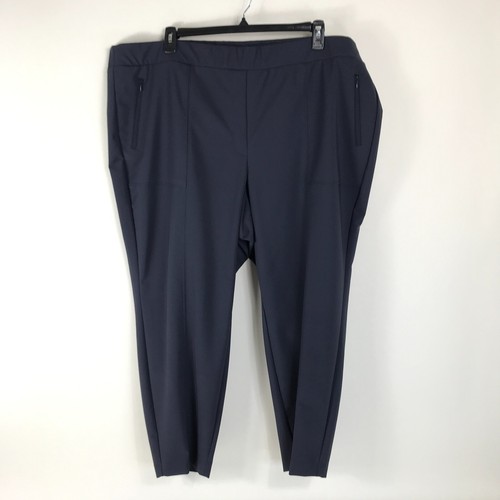 Lane Bryant On-The-Go Slim Ankle Pant Women's Plus Size 28 Pockets Stretch