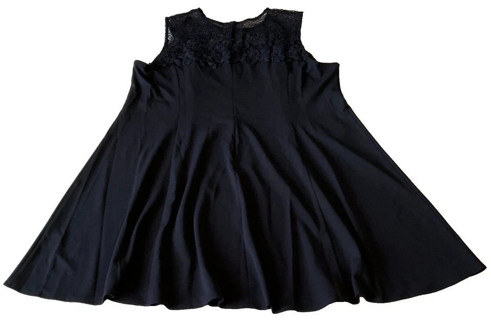 Vestido Sandra Darren Mujer Talla 24W Azul Curvilíneo Lila Love Sin Mangas Cremallera Foto 2 de 4