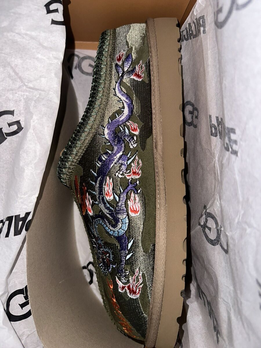 SIZE 11 US UGG Tasman Slipper Palace Burnt Olive Camo Tiger SIZE 11 US UGG Tasman Slipper Palace Burnt Olive Camo Tiger