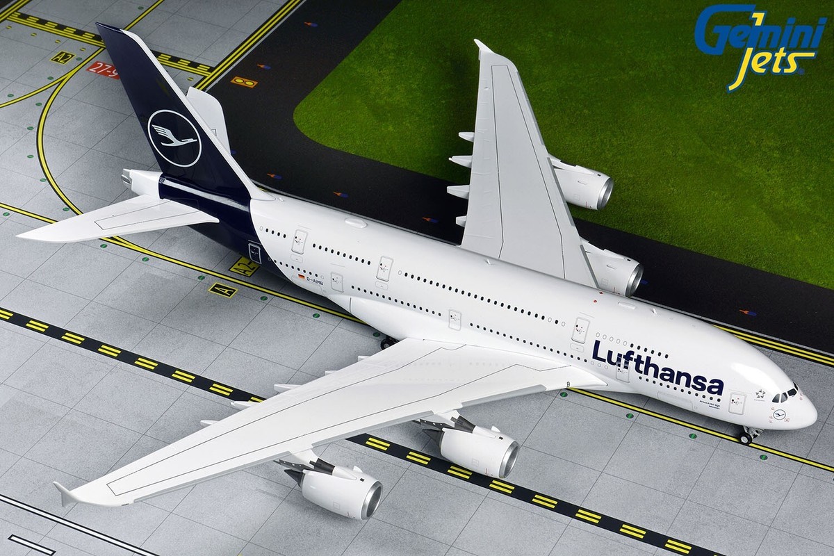 航空機・ヘリコプター Lufthansa Airbus A380-800 D-AIMB 1/200 Limox Lufthansa Airbus A380-800 D-AIMB Aircraft Model, 1:200