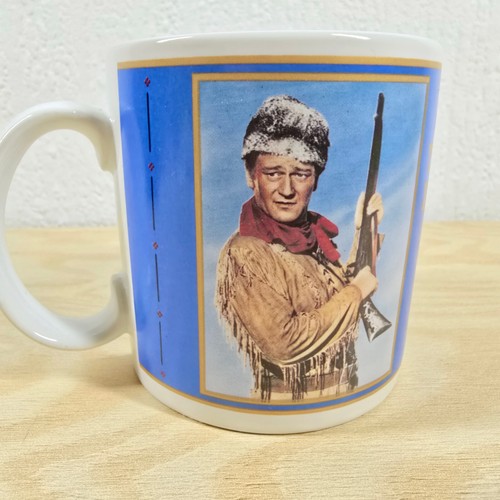 1990 John Wayne "The Fighting Kentuckian" Mug – Hamilton Gifts – Unused in Box - Picture 4 of 17