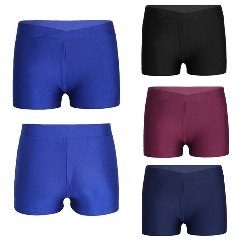 Girl Shorts Ballet Sportswear Fitness Bottom Boy-cut Dancewear Breathable Gym - Picture 3 of 59