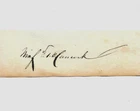 Winfield Scott Hancock Autograph Reprint On Genuine Original Period 1860s Paper