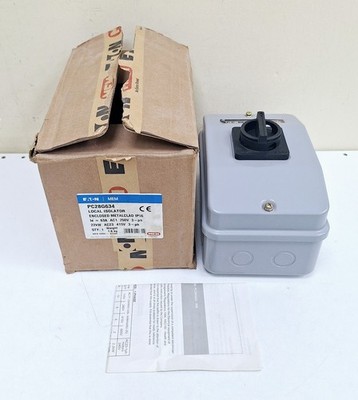 Eaton MEM PC28G634 Local Isolator 63A Enclosed Metalclad IP55