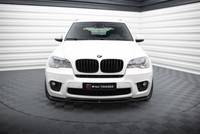 Maxton Design Frontlippe Passend FüR Bmw X5 E70 Fl M Paket Schwarz Hochglanz