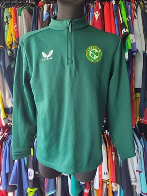 Irland 1/4 Zip Training Top Zip Castore 2024 - 2025 Fußball Trikot Gr. M
