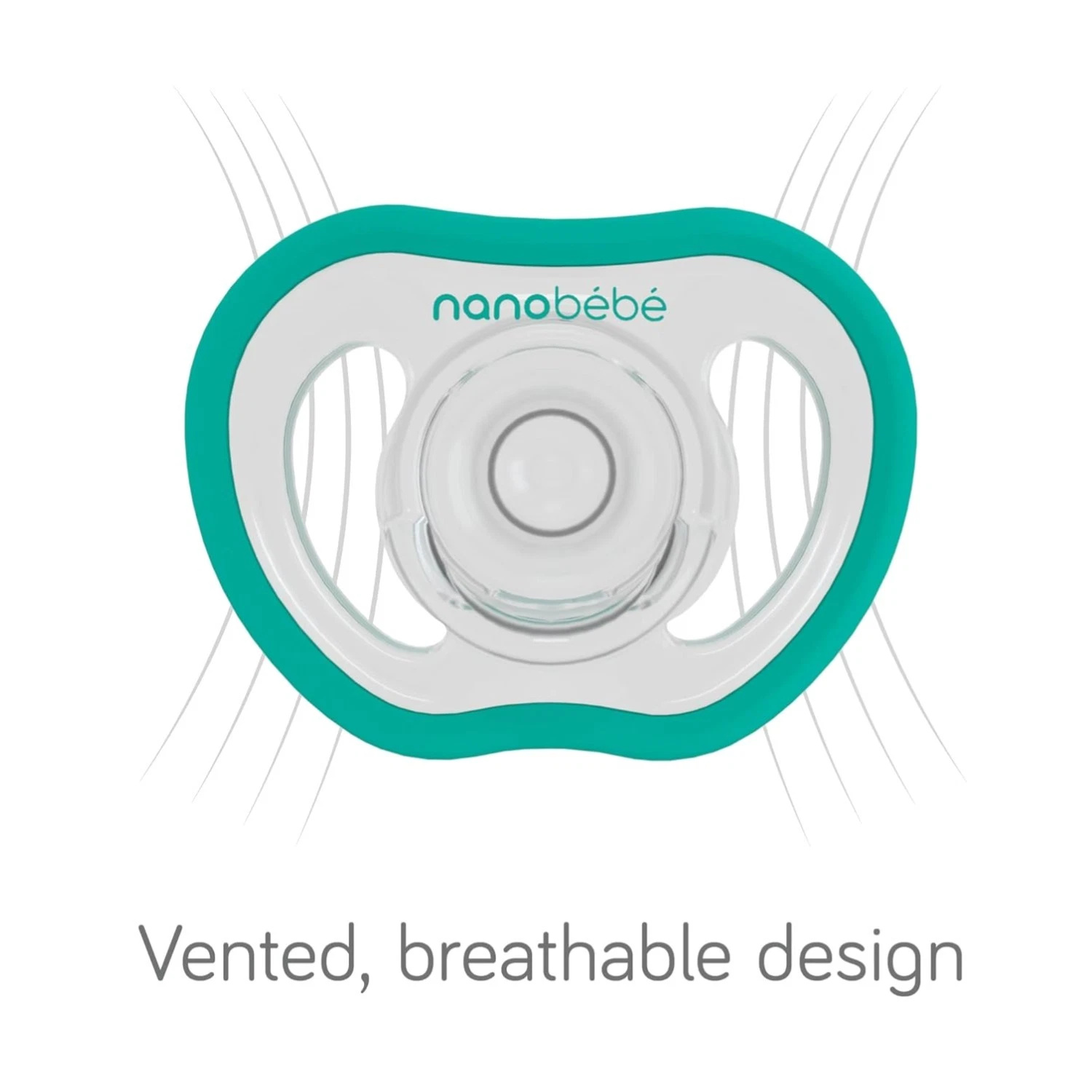 Nanobebe Active Baby Pacifiers - 4pk Lightweight Silicone
