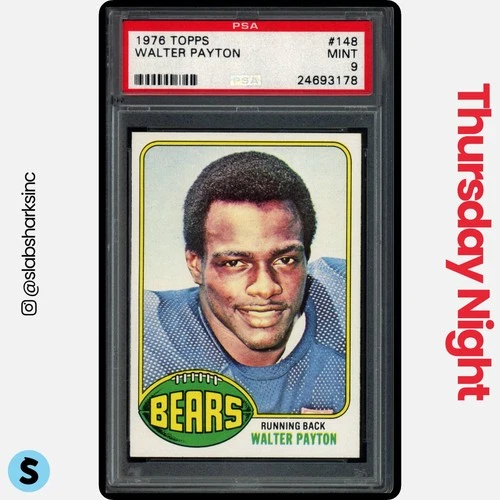 1976 TOPPS #148 WALTER PAYTON RC ROOKIE PSA 9