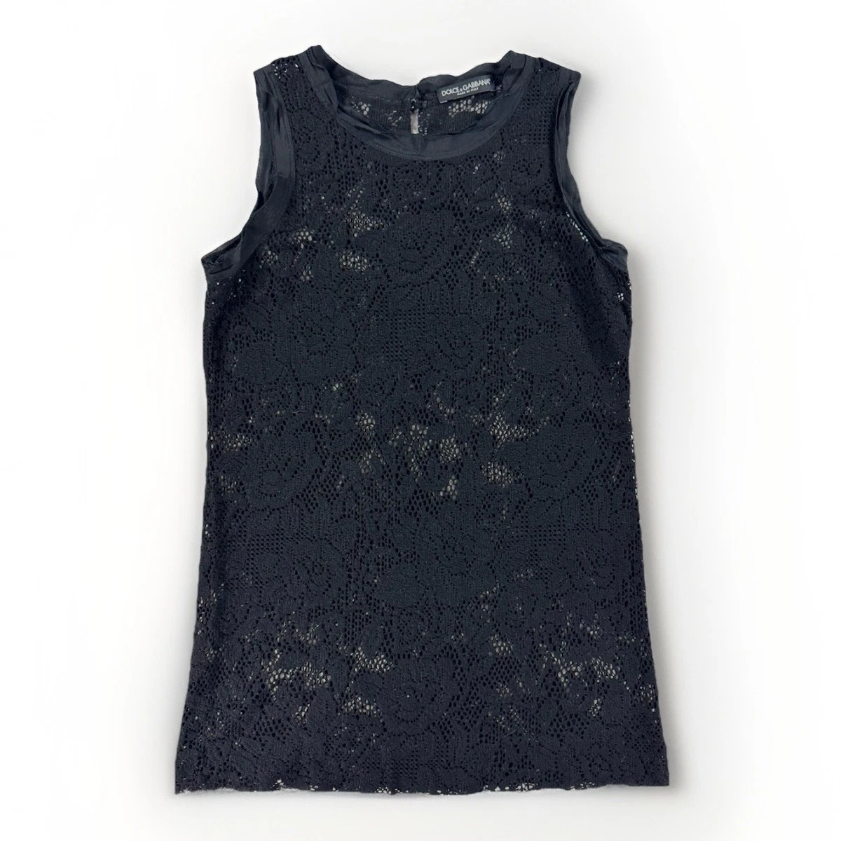 トップス DOLCE&GABBANA Mesh Sheer Tank Top Flower Y2k Vintage DOLCE GABBANA Floral Mesh Top. Purple Roses Print - Etsy