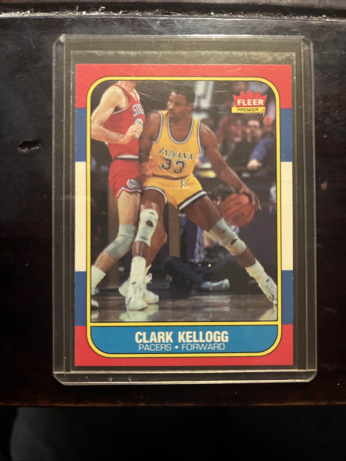 1986-87 Fleer - Clark Kellogg #58