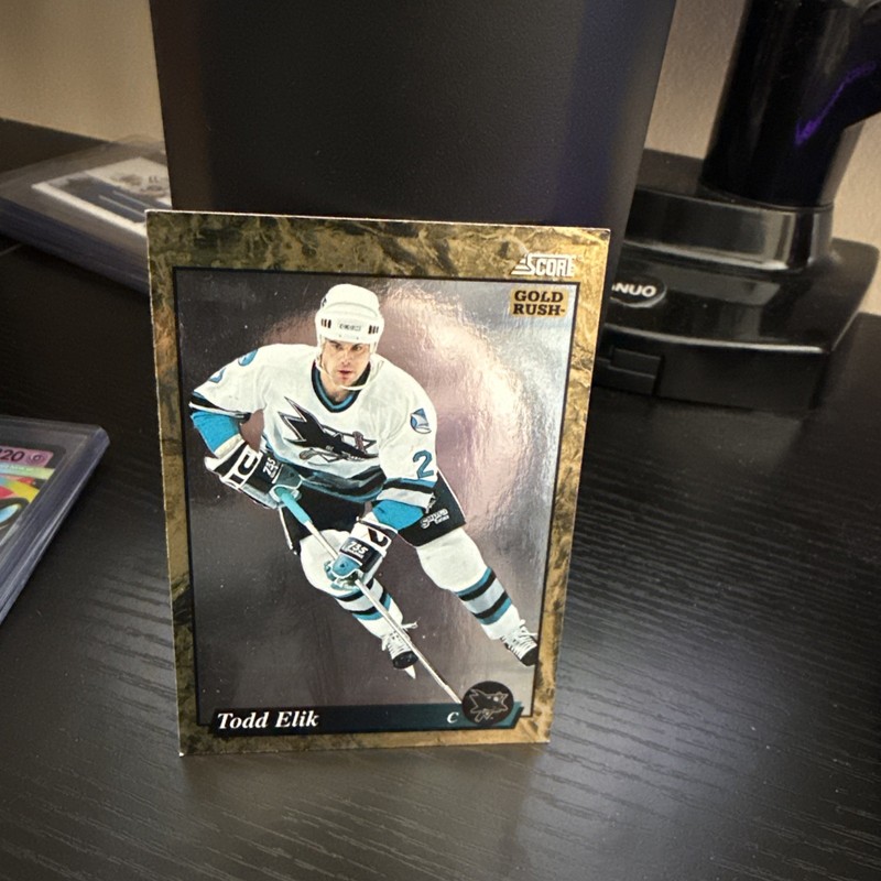 1993-94 Score Canadian Gold Rush Todd Elik #581 2d8