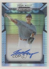 2019 Panini Prizm Draft Picks Auto Hyper Prizm 28/75 Josh Wolf #55 Auto 4l3