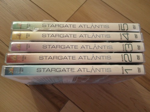 Stargate Atlantis The Complete Series Seasons 1-5 DVDs Sci Fi Action - Picture 2 of 2