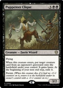 Puppeteer Clique (84/206) Commander: Lorwyn Eclipsed