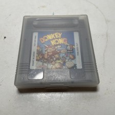 Donkey Kong (Nintendo GameBoy, 1994) Cartridge Ships w/clear dust free case
