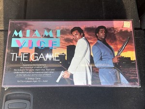 Miami Vice: The Game, 1984 Vintage (2-4 Players, Ages 10+) SEALED / NEW!