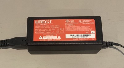 Genuine LiteOn Verizon FiOS AC Adapter Power Supply 12V PB-1360-12R1-ROHS