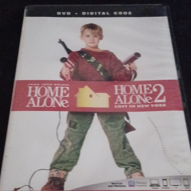 20th Century Fox Home Alone 1 & 2 DVD Box Set Widescreen Digital