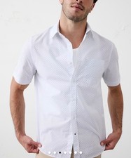 NWT BANANA REPUBLIC SLIM-FIT SOFTWASH COTTON SHIRT  Size XL XLarge   65