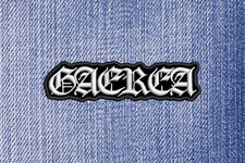 GAEREA embroidered patch. Sew On patch. Post Black Metal.
