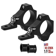 Light Bar Mounts for UTV/Jeep/Truck - Fits 1.75" to 2.25" Big Roll Bars  24