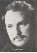 Romano Emili, , orig sign AK