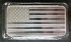 SilverTowne 10oz Silver American Flag Bar in Plastic