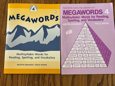 Megawords 4 Set: Words for Reading, Spelling, & Vocab Workbook/Teacher