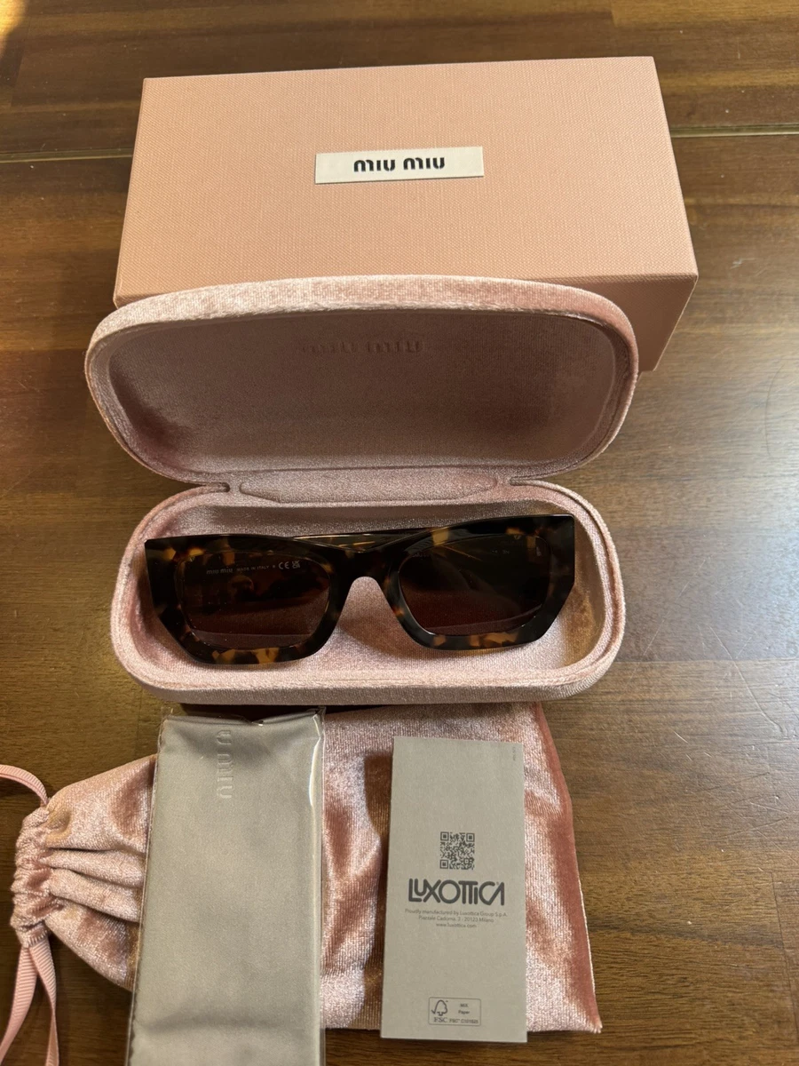 Miu Miu Cat Eye Brown Sunglasses for Women for sale | eBay