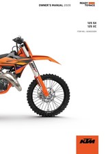 KTM Owners Manual Book Guide 2026 125 SX EU