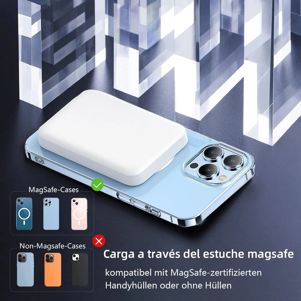 Power Bank 20000mAh Mini Wireless Magnetico 22.5W Ricarica Rapida - Immagine 4 di 4