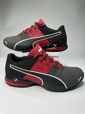 Puma Men's Size 9 Cell Surin 2 Matte Sneaker Puma Black/High-Risk Red 189074-08
