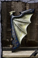 Larp-Schild Fl&uuml;gel Wing - Dunkelelfen 85x55cm  Epic Armoury