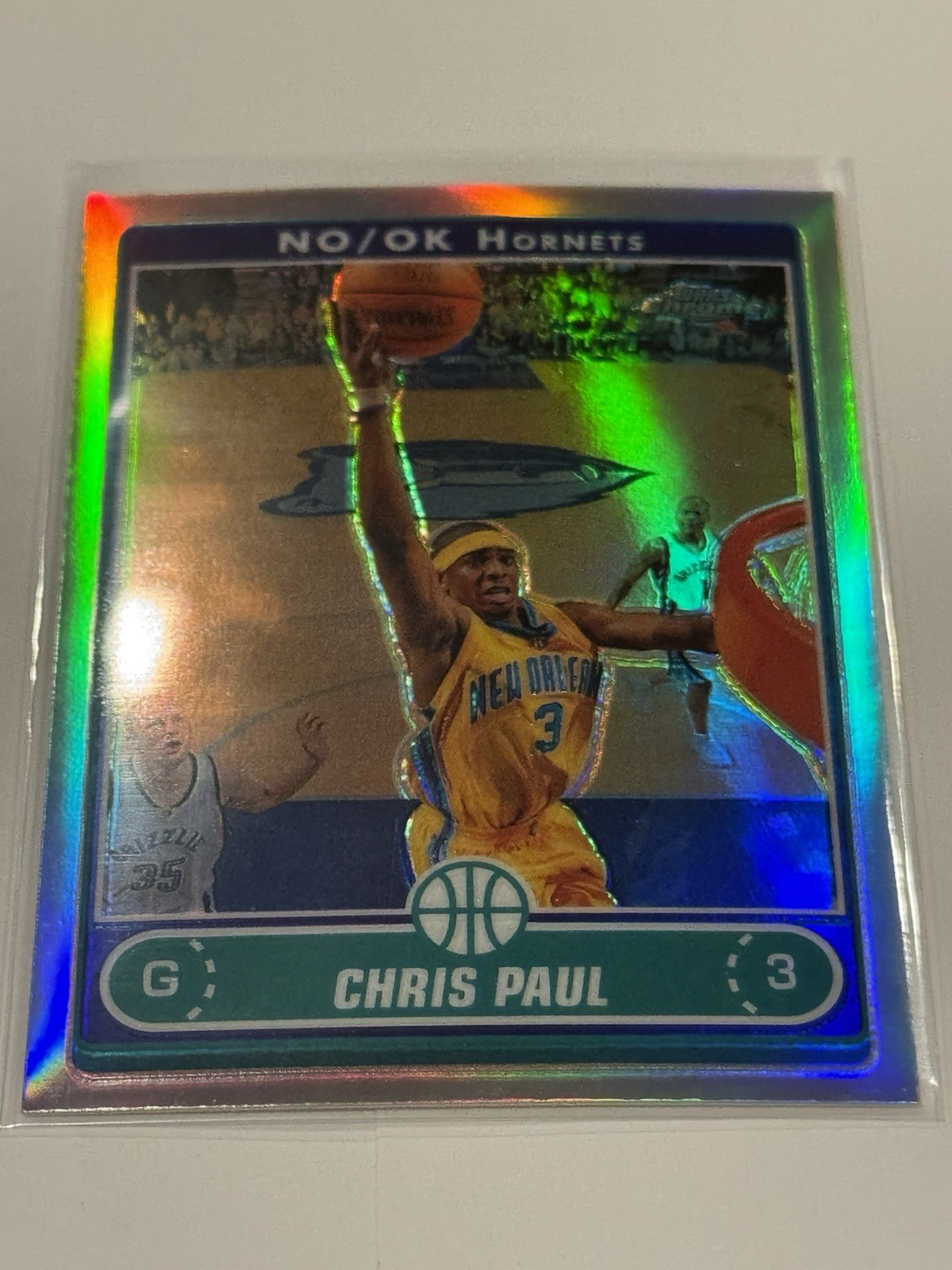 Chris Paul Refractor 2006-07 Topps Chrome #3 New Orleans Hornets