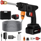 Cordless Car High Pressure Washer Portable Water Wash Jet Cleaner Gun 48v