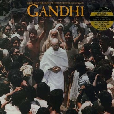 Ravi Shankar, George Fenton Gandhi / Music LP Album Gat Vinyl Schallplatte 195
