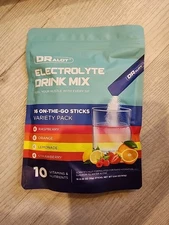 Dralot Electrolyte DRINK MIX Powder Packets Variety DR ALOT 16 Sticks 07/2026