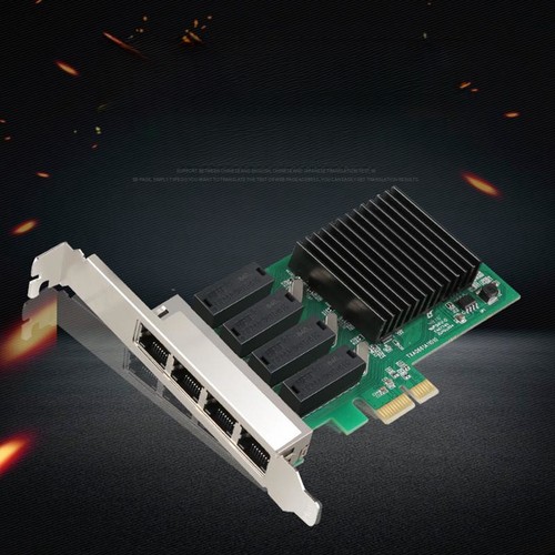 RTL8111H PCIe 4-port Gigabit NIC Card Server stability High-Speed Connectivity - Afbeelding 5 van 7