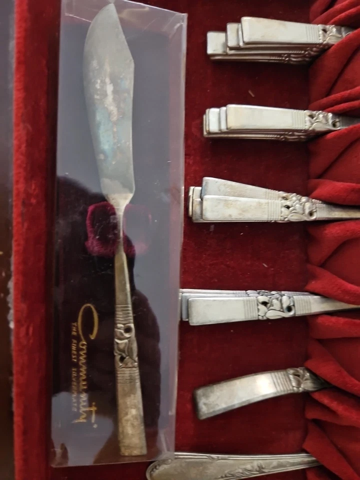 Cubiertos de acero inoxidable Oneida Morning Star Community 56 piezas Foto 4 de 4