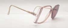 Vintage Silhouette M1702 Pink Translucent Oval Sunglasses FRAMES ONLY