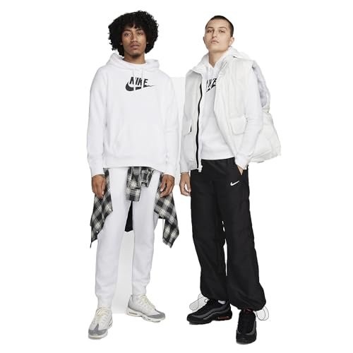 Nike Sportswear Club Women's Logo Pullover Hoodie XS White - Picture 6 of 6