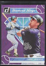 2023 Donruss #29 Larry Walker Holo Purple Colorado Rockies