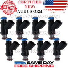TEST REPORT AURUS Fuel Injectors Set of 8 for 2010-2013 GMC Chevy 5.3L V8