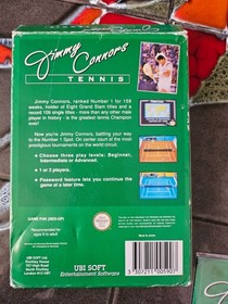 Jimmy Connors Tennis Nintendo NES UKV PAL A