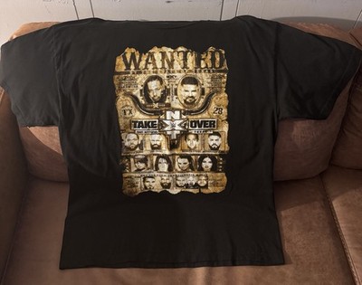 WWE NXT Takeover San Antonio T-Shirt Shinsuke Nakamura Bobby Roode Size XL