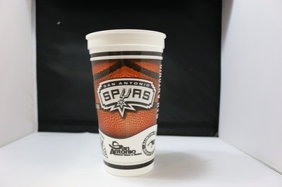 CUP San Antonio Spurs NBA Collectors Drink Stadium Issue Tim Duncan Manu Parker