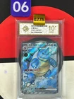 Pokémon TCG S-Chinese 151C 176/151 Blastoise EX RR Grade10