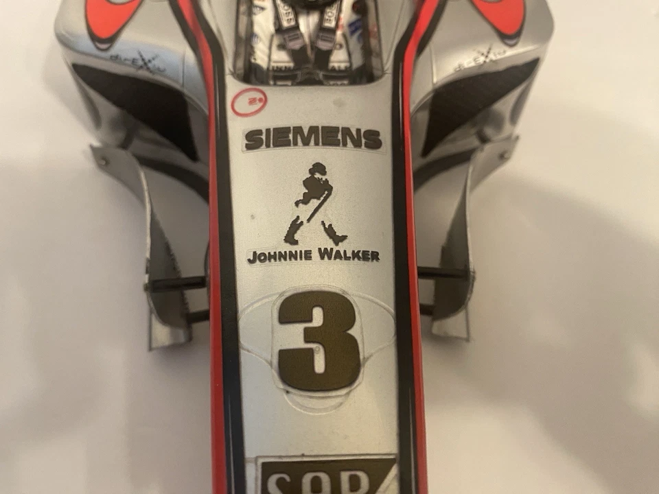 Tamiya F201 4WD F1 Racing Car with McLaren MP4-21 Raikkonen body, and upgrades. - Image 4 of 4