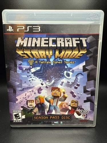 Minecraft: Story Mode Season Pass Disc (Sony PlayStation 3, 2015)