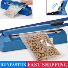 300mm Hand Manual Impulse Heat Sealer Sealing Machine Electric Plastic Poly Bag